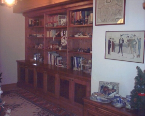 LIBRERIA PER SOGGIORNO